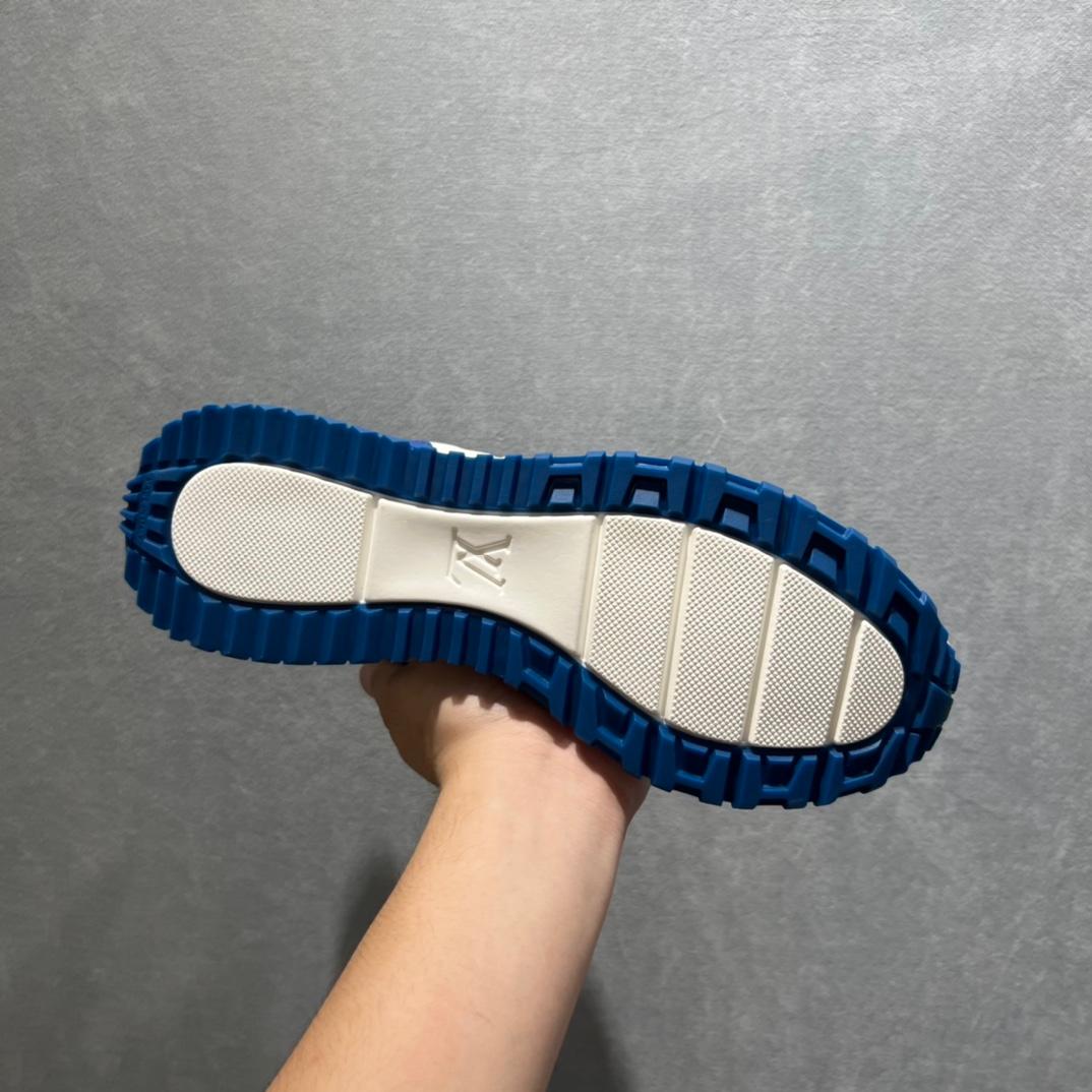 Louis Vuitton Run Away Sneaker Blue For Men LV