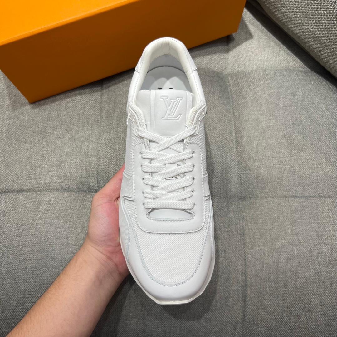 Louis Vuitton Run Away Sneaker White For Men LV