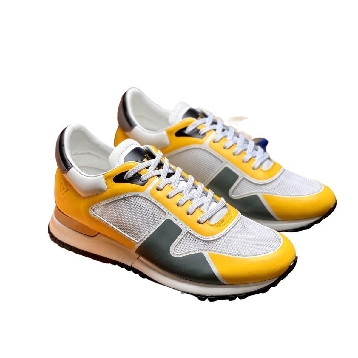 Louis Vuitton Run Away Sneaker Yellow For Men
