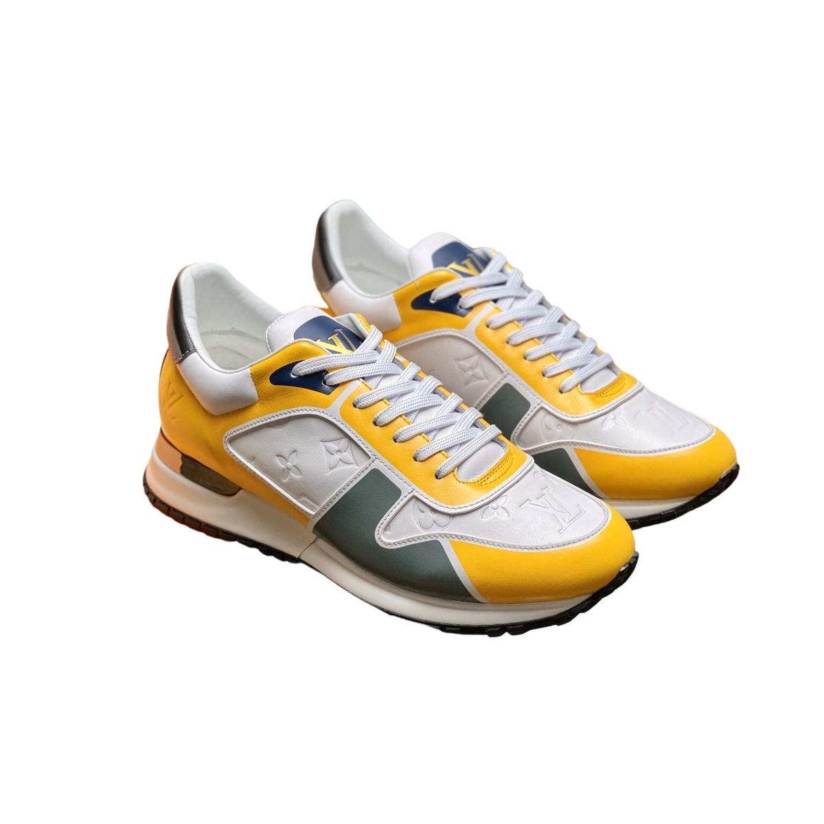 Louis Vuitton Run Away Sneaker Yellow For Men