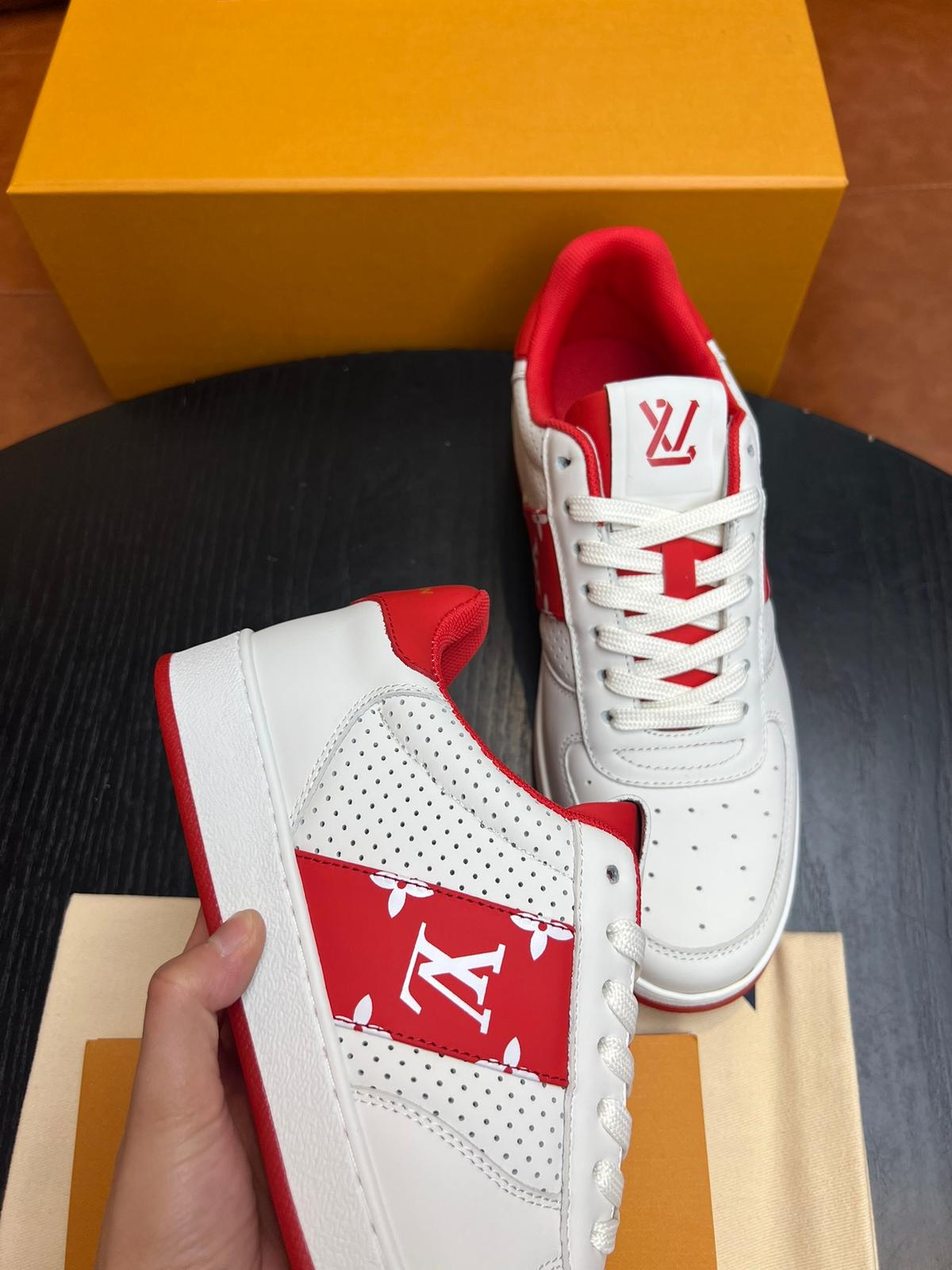 LV Rivoli Sneaker Red For Men