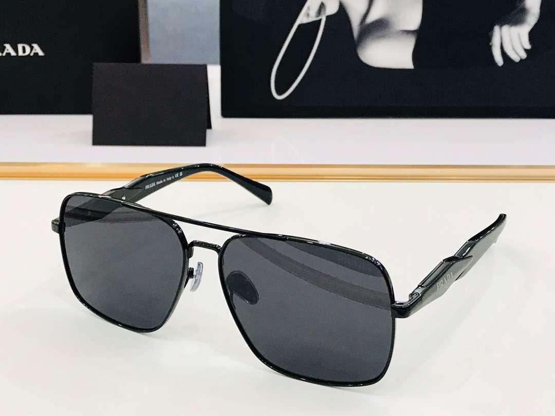 Prada Letter Logo Sunglasses Black For Women