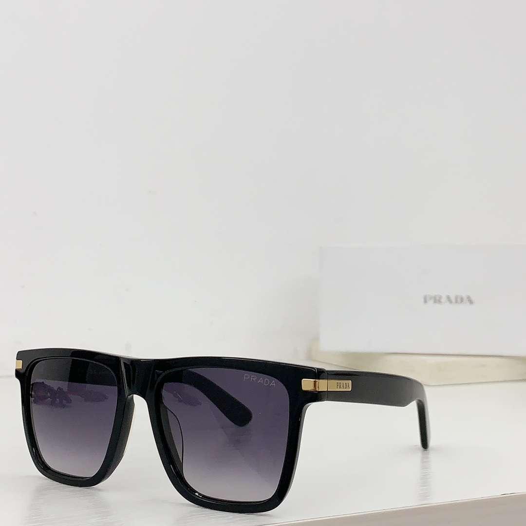 Prada Ombre Square Sunglasses Black For Women