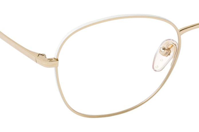 Prada Round Glasses Gold For Women