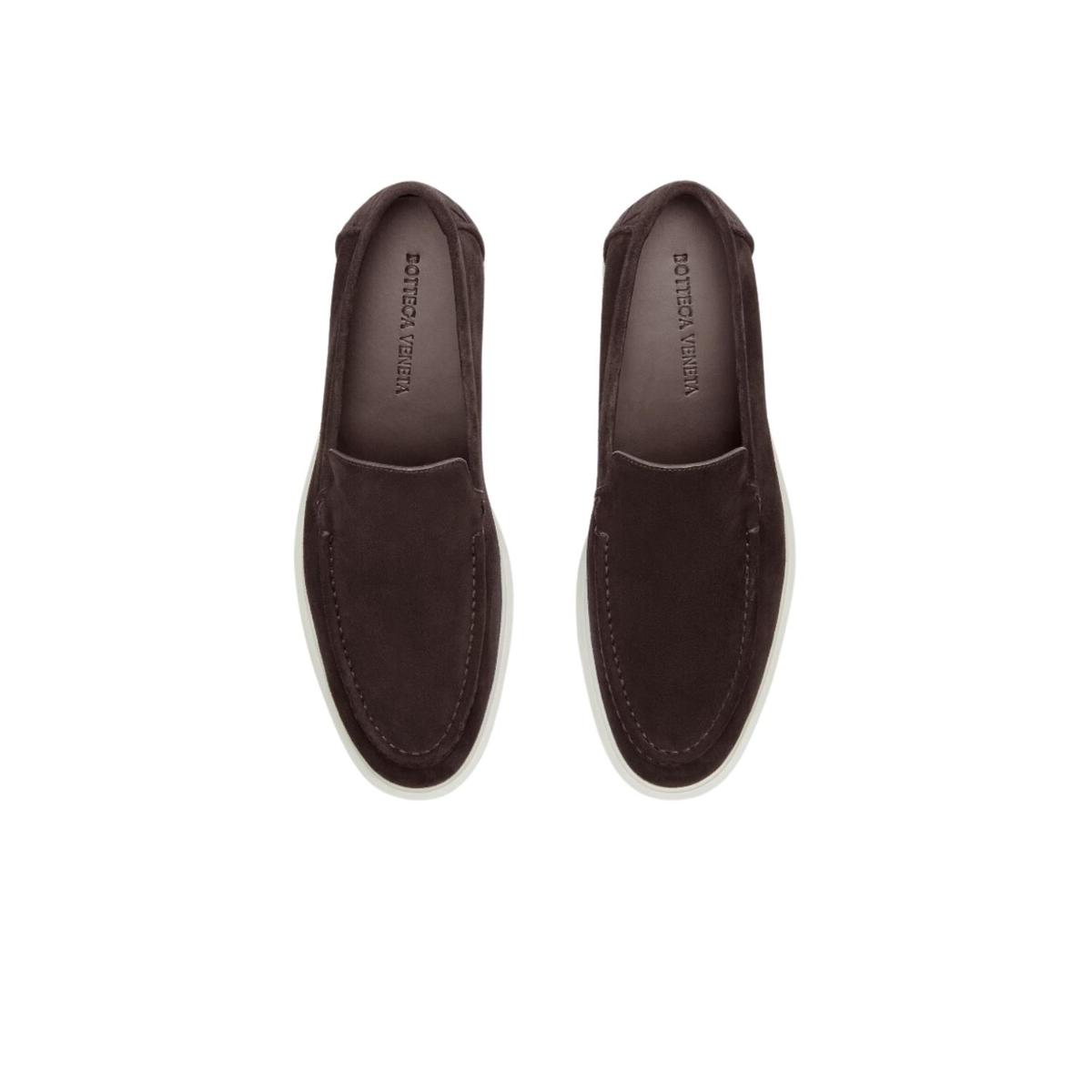 Bottega Veneta Astaire Suede Loafer Fondant pour les hommes