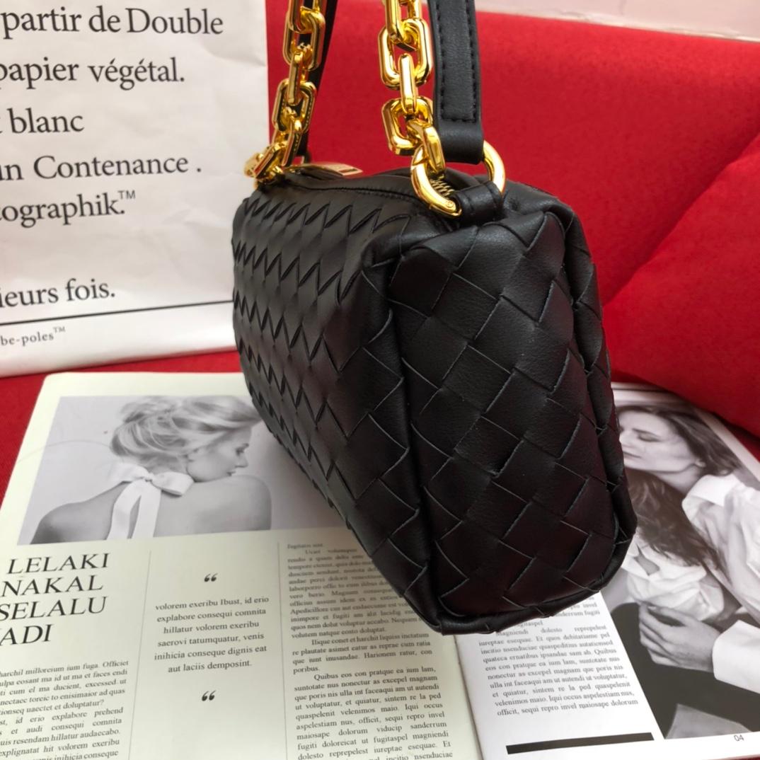Bottega Veneta Crossbody Bag Black, For Women, Women's Bags 9.4in/24cm