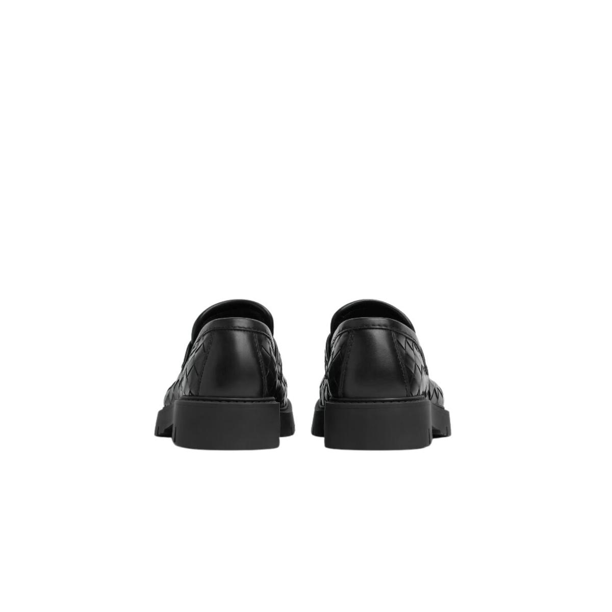 Bottega Veneta Haddock Loafer noir pour les hommes