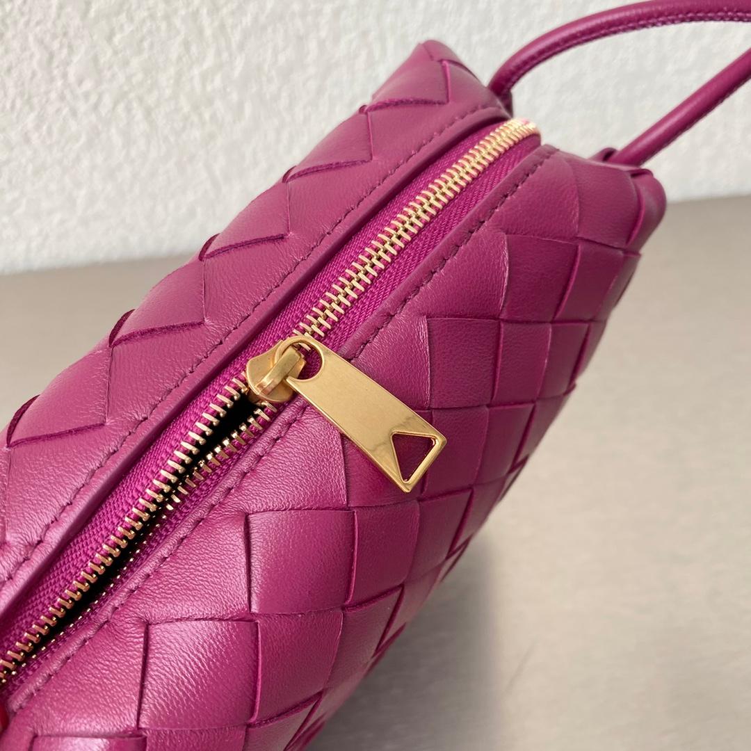 Bottega Veneta Mini Loop Camera Bag Pink, For Women, Women’s Bags 6.7in/17cm
