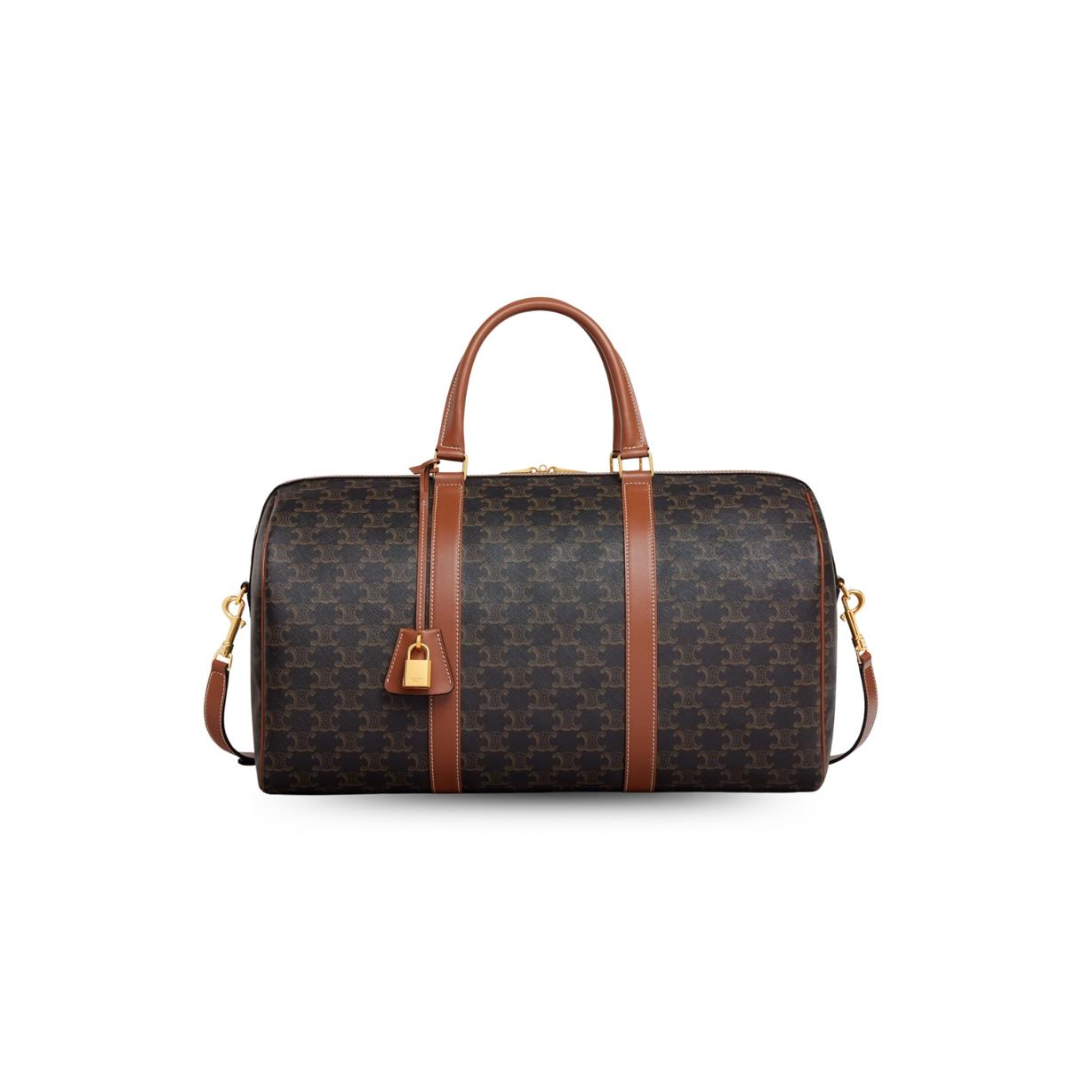 Celine Sac de voyage moyen Tan pour hommes 18in/45cm 190662CAS.04LU