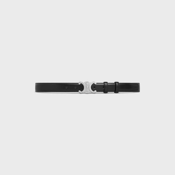 Celine Ceinture Triomphe moyenne noir pour les femmes- 45AK93A01.38 SI