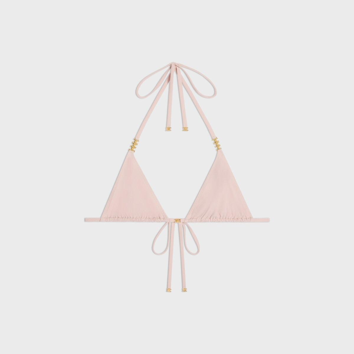 Céline Triomphe Triangle Bikini rose clair pour les femmes RZ00E152C.CAL1