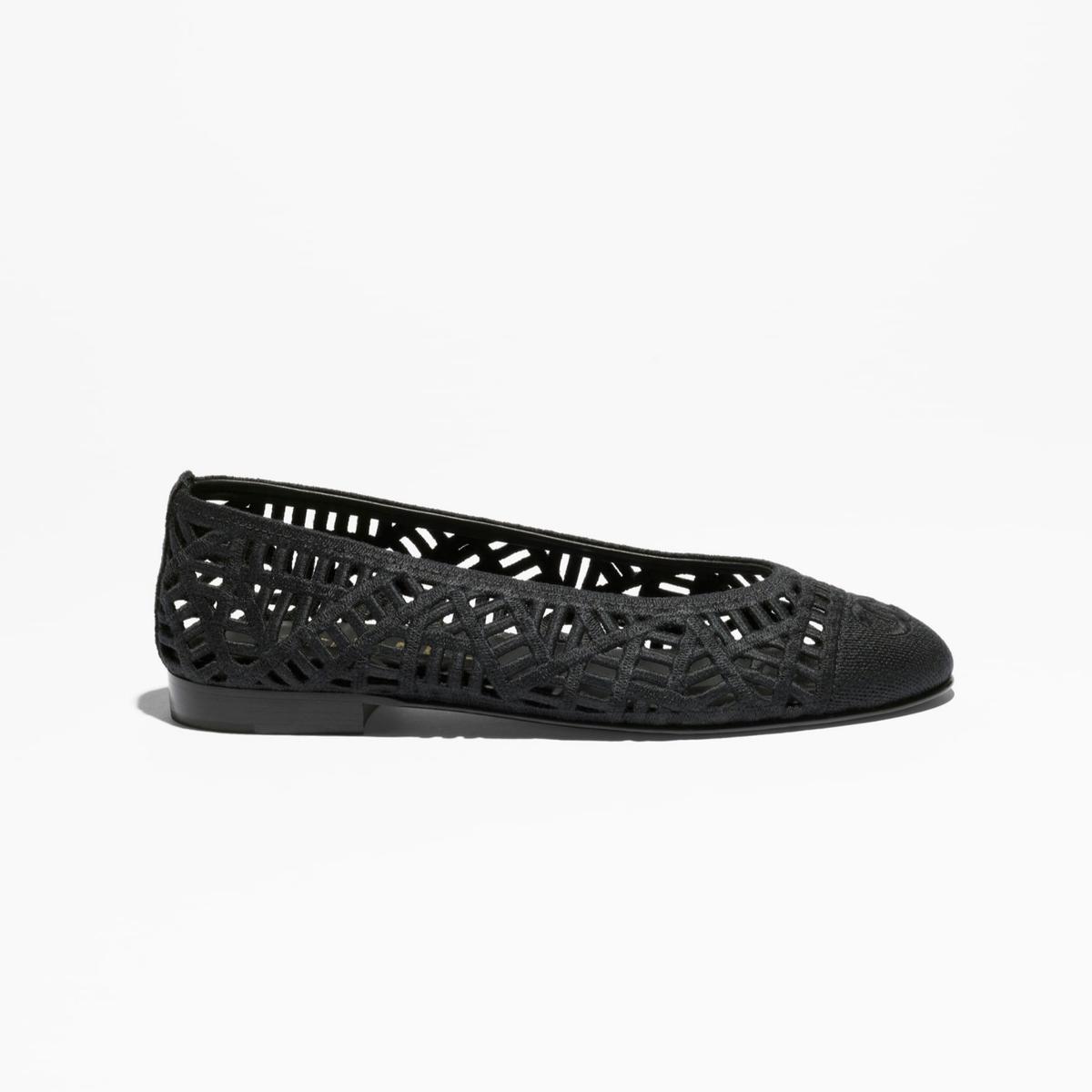 Chanel Ballet Flats Noir pour femmes G46984-B22762-94305