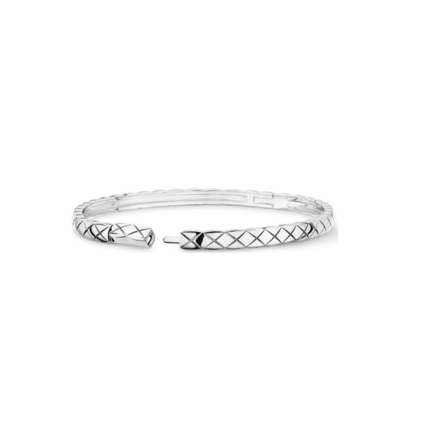 Chanel Coco Crush Bracelet White Gold For Women J12621