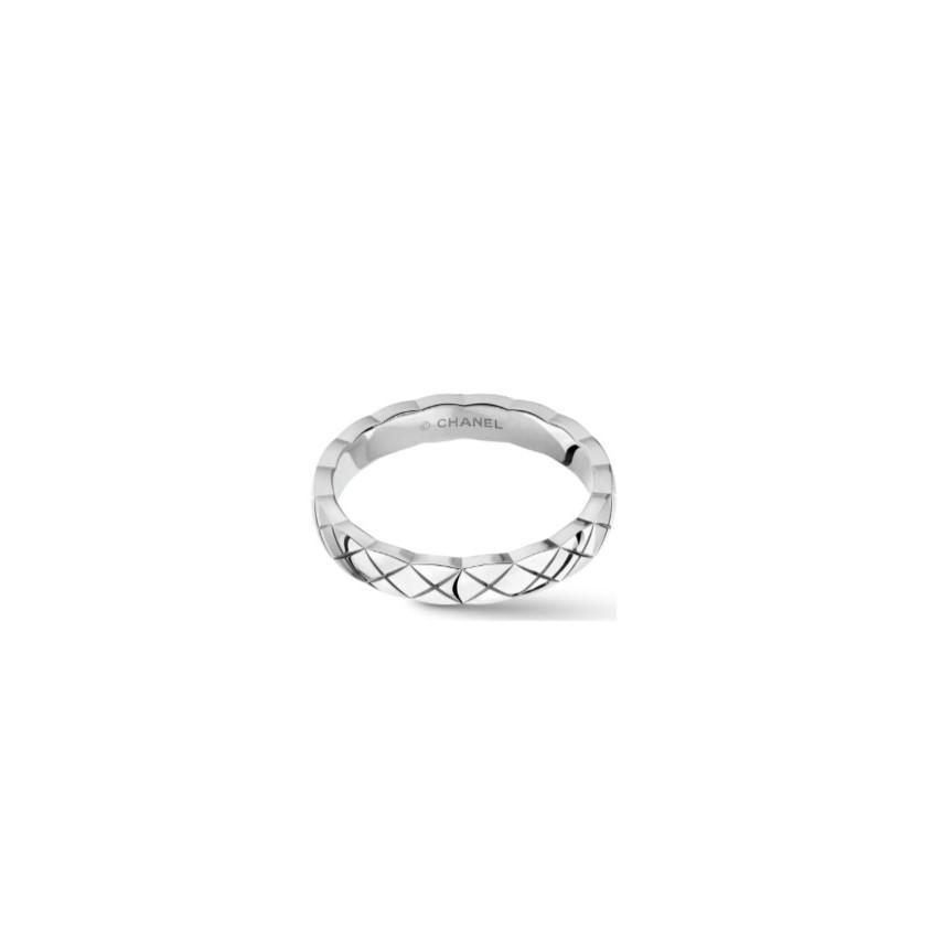 Chanel Coco Crush Ring White Gold Mini version pour les femmes J11793