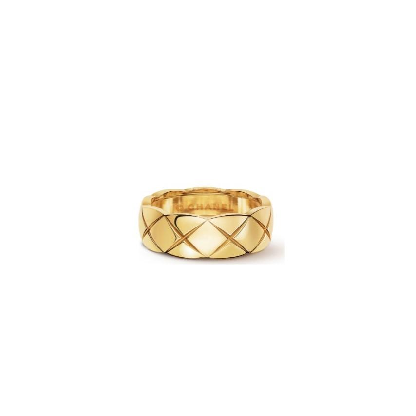Chanel Coco Crush Ring Yellow Gold Small Version For Women J10571