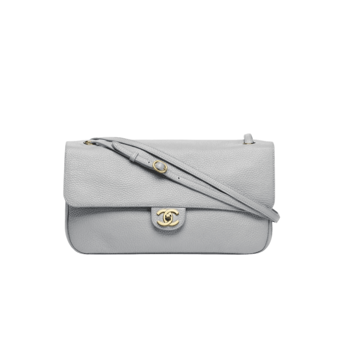 Chanel Maxi Flapbag Epaule 12,6 po/ 32 cm Matériel en or gris pour femmes AS6231-B24332-UA206