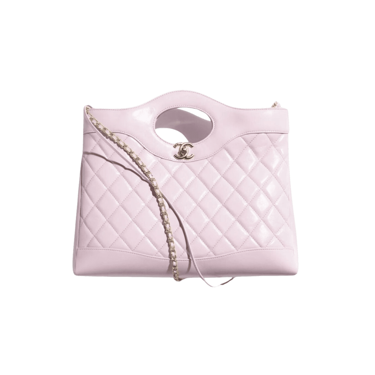 Chanel Sac de rangement 14 po/ 36 cm Matériel en or rose pour femmes AS4854 B16220 NW784