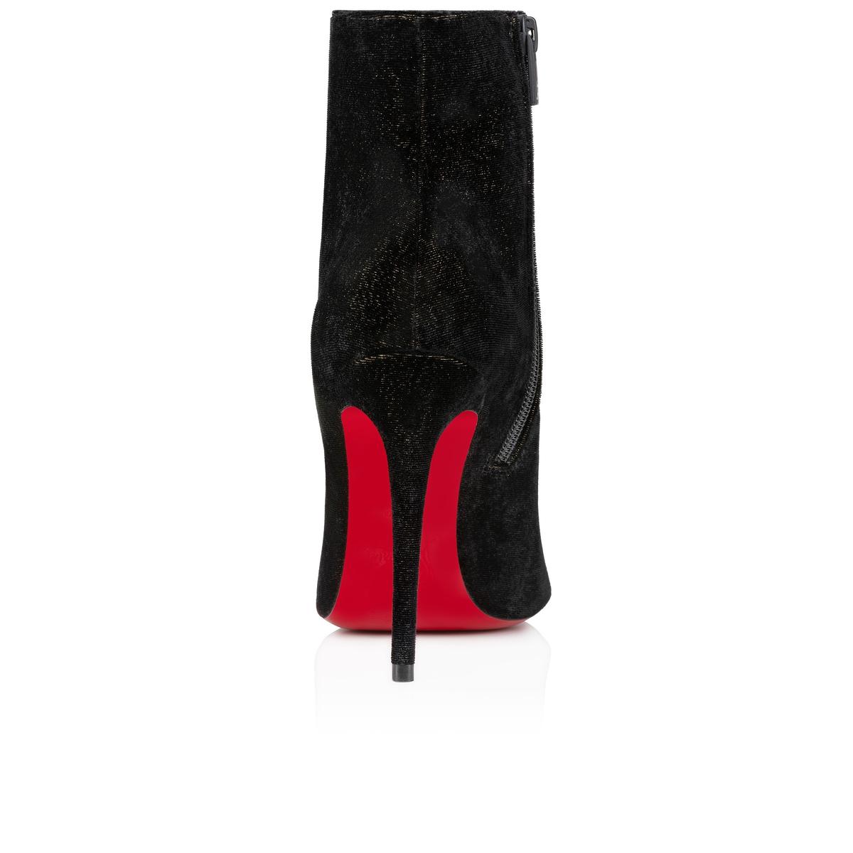 Christian Louboutin Kate Max Bottes de bottes noir pour les femmes 100mm 1250505BK01
