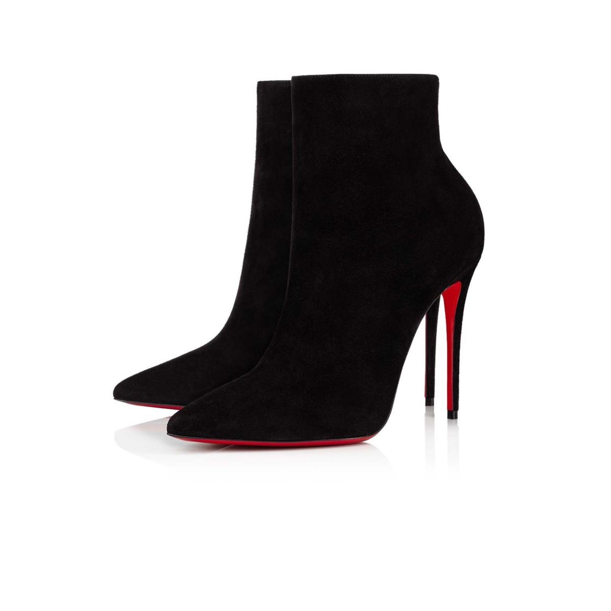 Christian Louboutin So Kate Bottes de bottes noir pour les femmes 100mm 1190007BK01