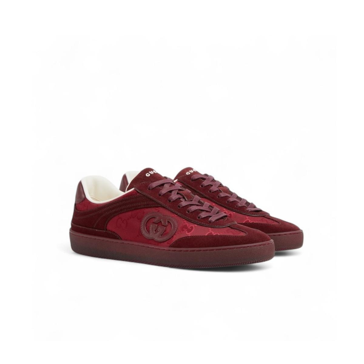 Gucci G75 Sneaker Rosso Ancora Rouge pour hommes 813686 AAEX5 6142