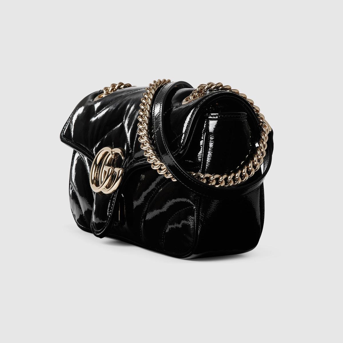 Gucci GG Marmont Small Shoulder Black For Women 10 Inches/ 25.4 Cm