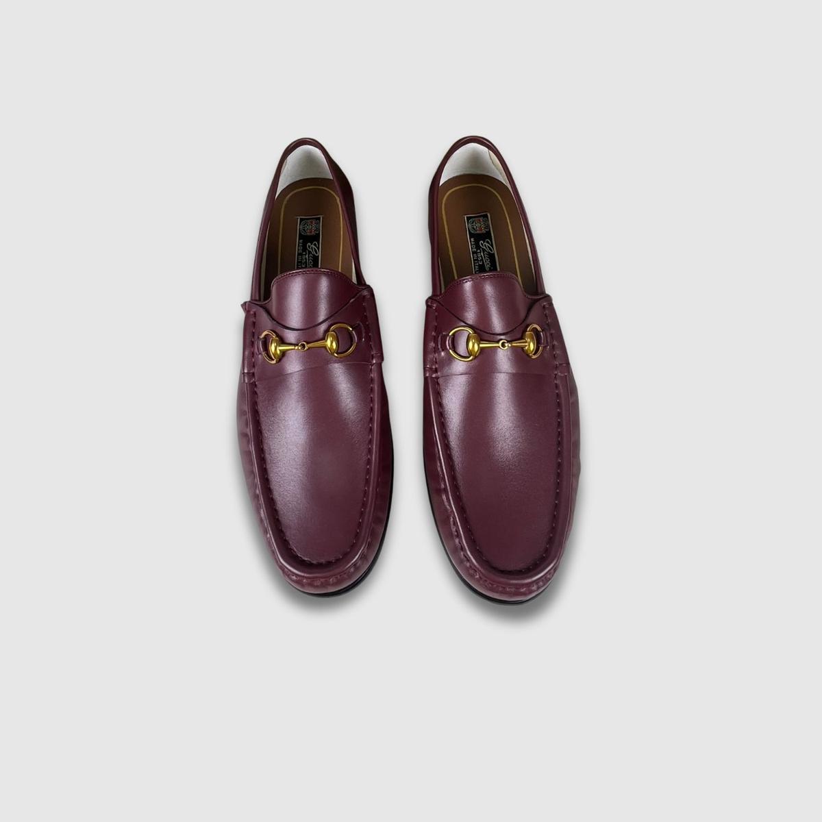 Gucci Horsebit 1953 Loafer rouge pour les hommes 307929 AADCW 6207
