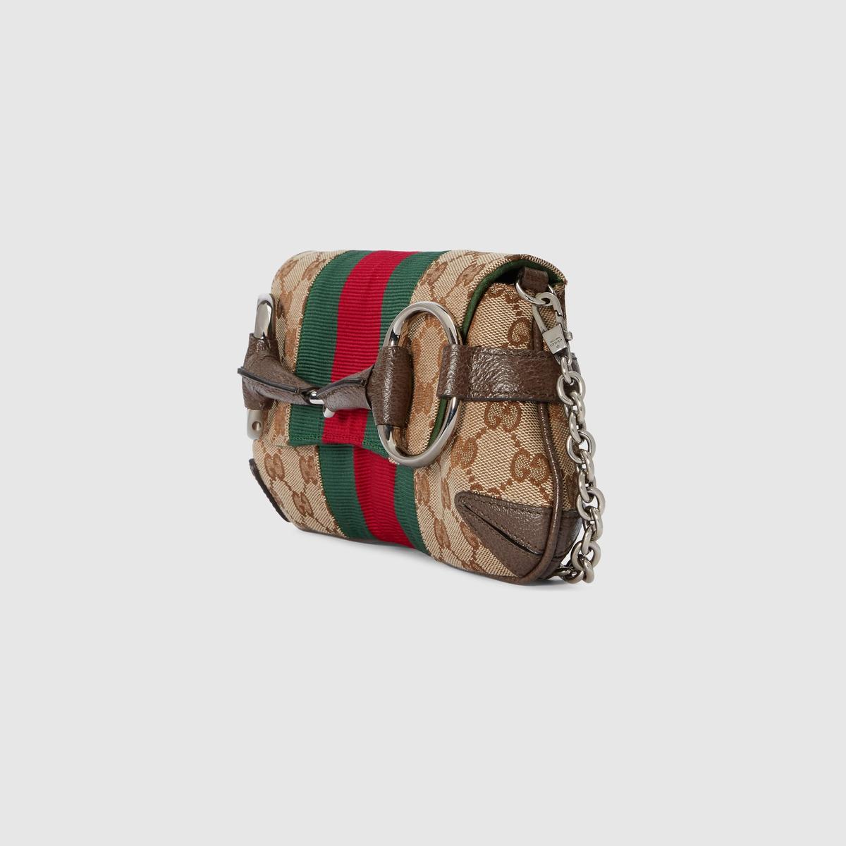 Gucci Horsebit Chain Petit sac d'épaule pour femmes 764339 FACM2 8747