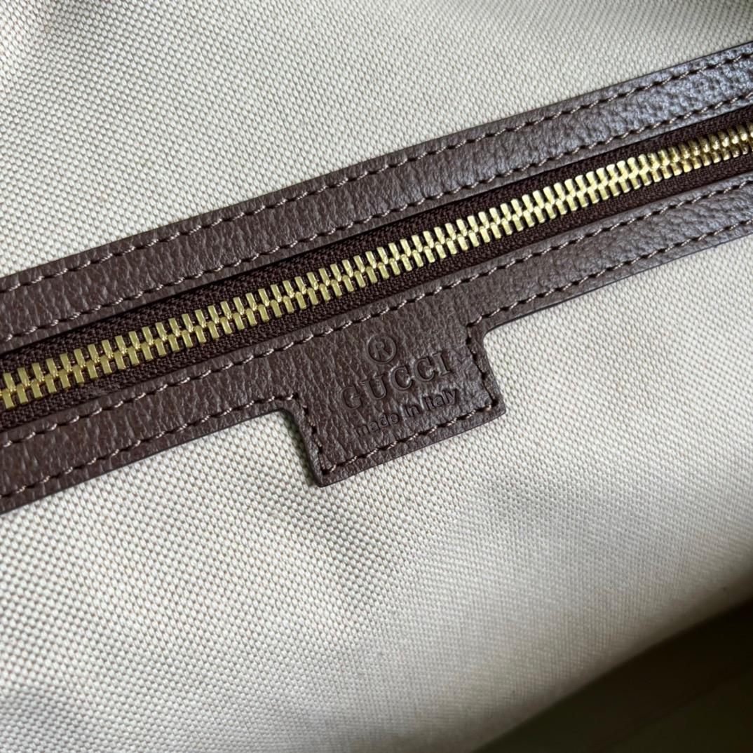 Gucci Jumbo GG Grand sac à bandoulière marron 20,5 po/52 cm 696039 UKMKG 8396