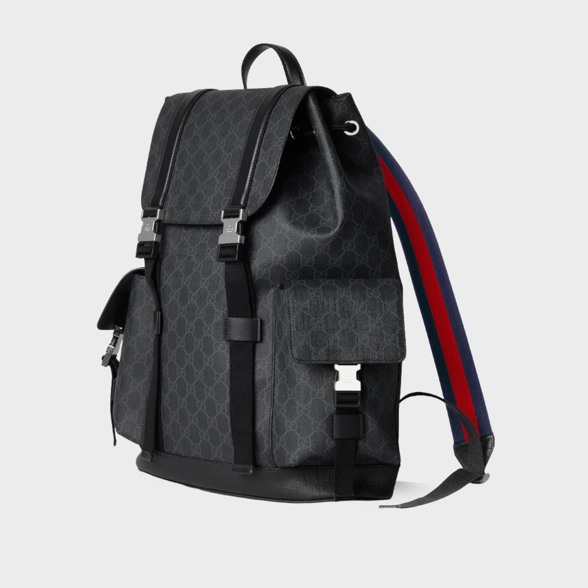 Gucci Large Backpack Black For Men 45cm/18.1in