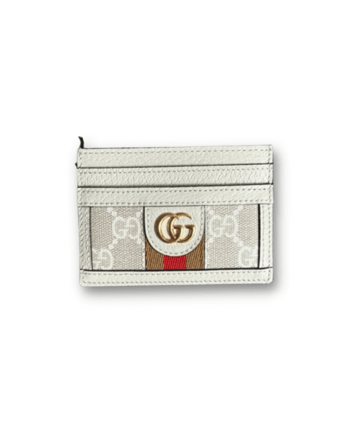 Gucci Ophidia GG card case White For Men 3.9in/10cm