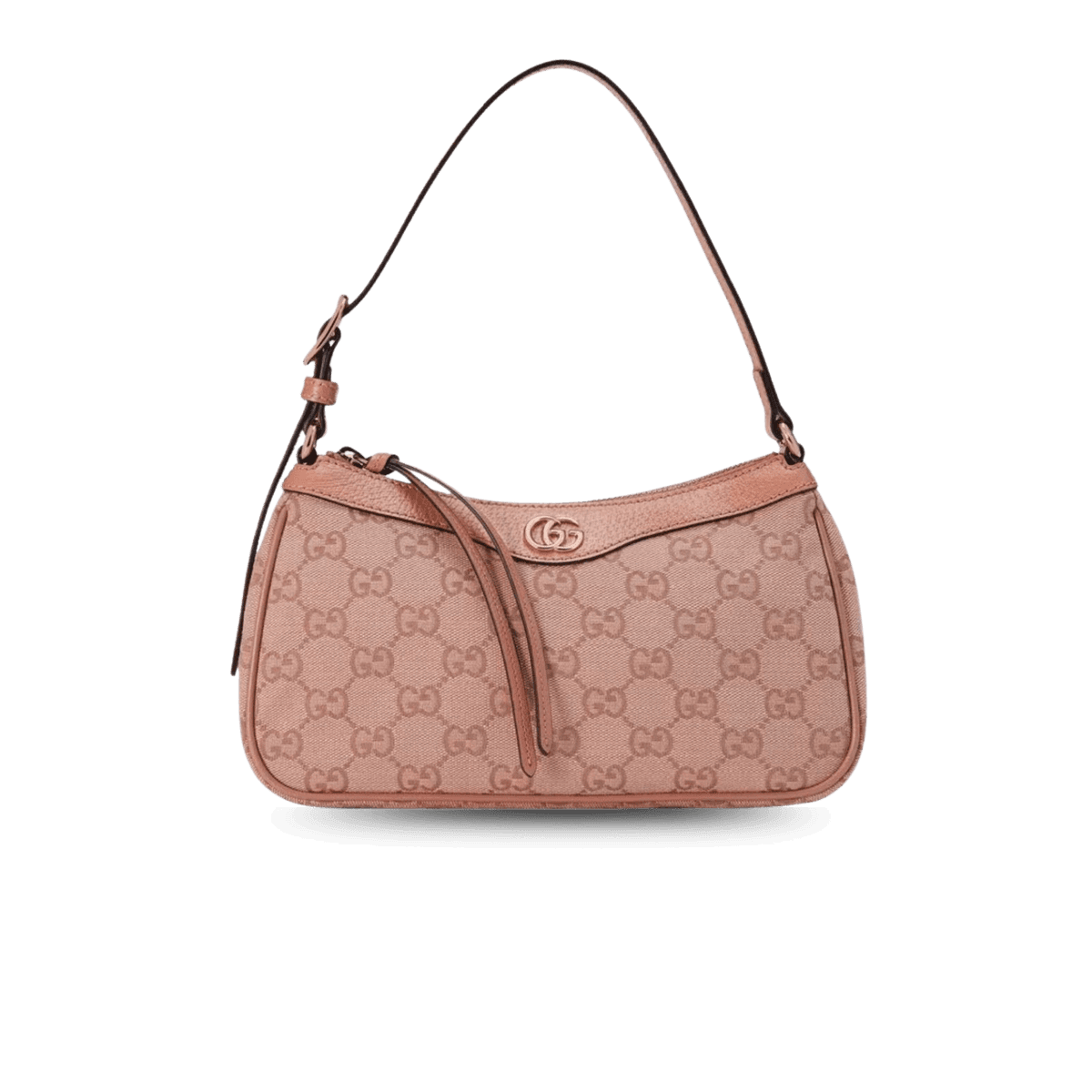 Gucci Ophidia Petit sac d'épaule 9.8po/ 24,8cm Pink Rose Or Matériel pour femmes 735145 FACC5 5748