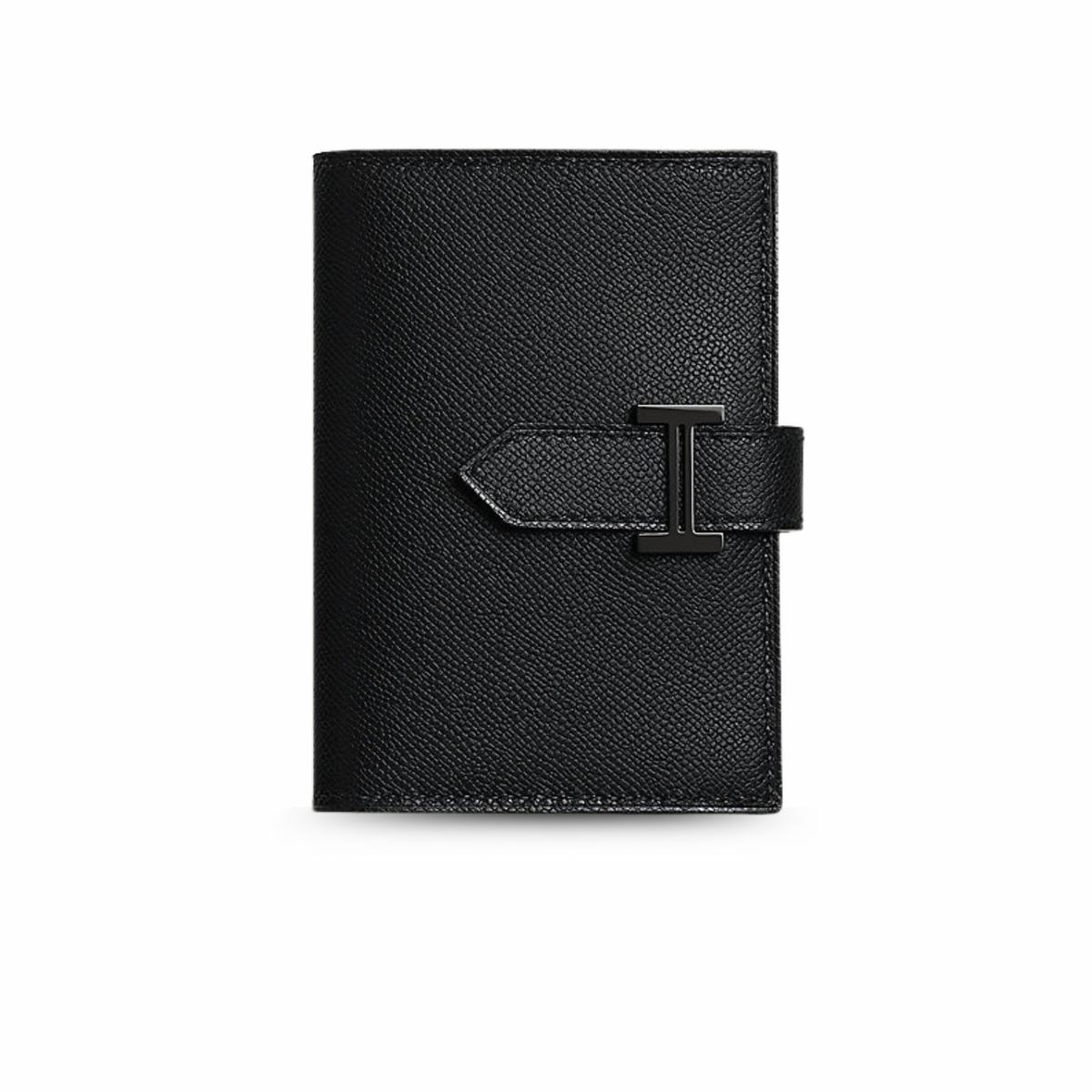 Hermes Bearn Monochrome Card Holder Noir For Women 4.1in/10.3cm H085919CH89