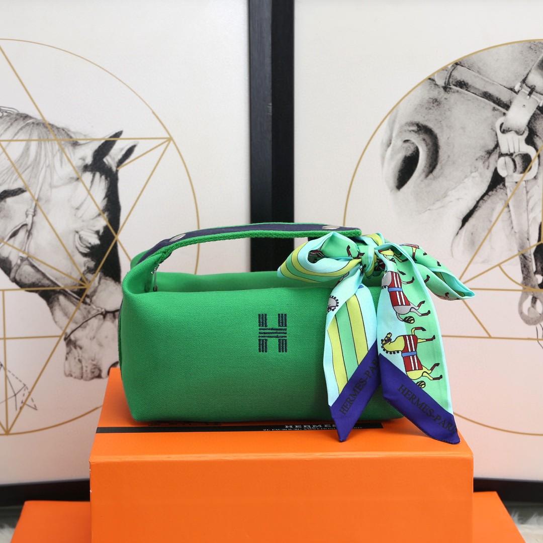 Hermes Mariée Un sac vert cas brac pour femmes, sacs à main pour femmes, sacs à épaule 9.8in/25cm