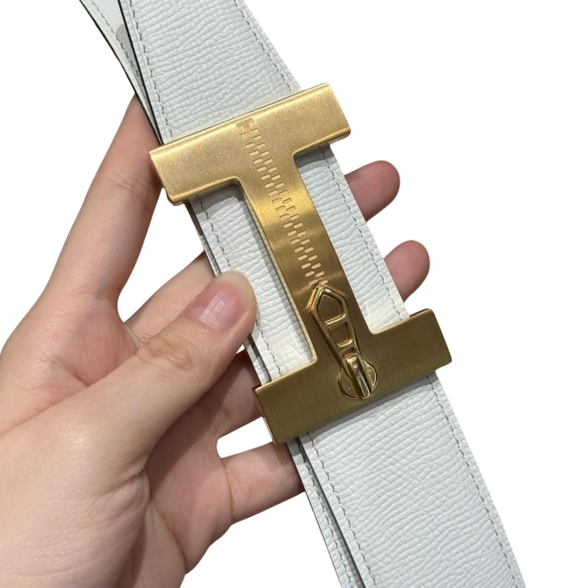Ceinture réversible 38mm blanc & noir