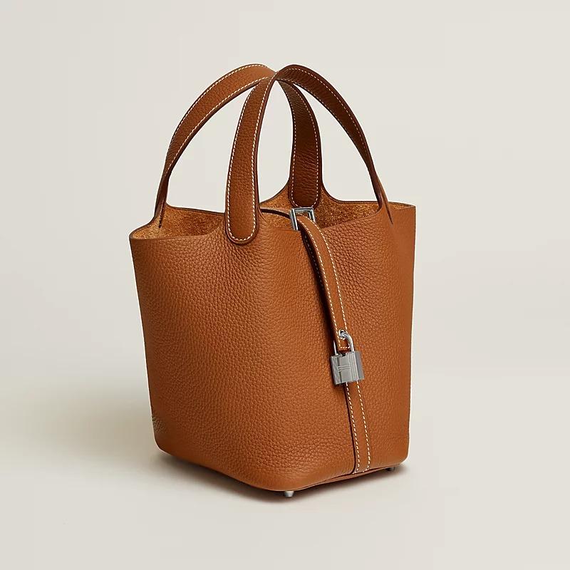Hermes Picotin Lock 18 Bag Fauve For Women 7.1in/18cm H056289CK37