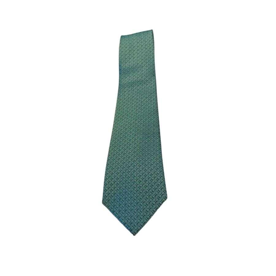Hermes Tie Larguez Les Amarres Twillbi Vert pour les hommes
