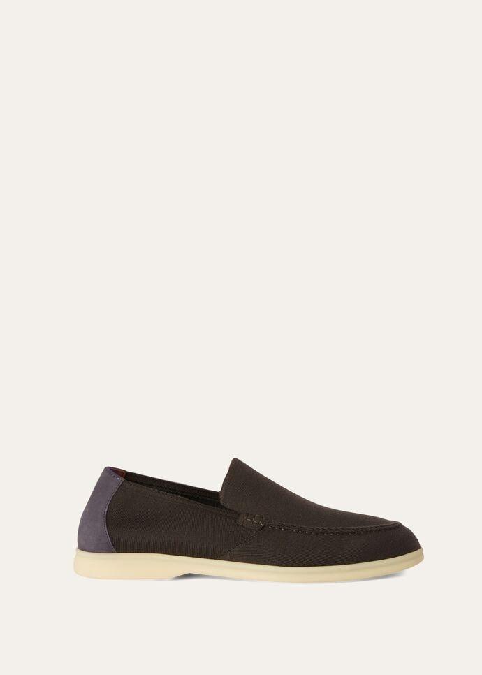 Loro Piana Summer Walk Knitted Black For Men FAM1581