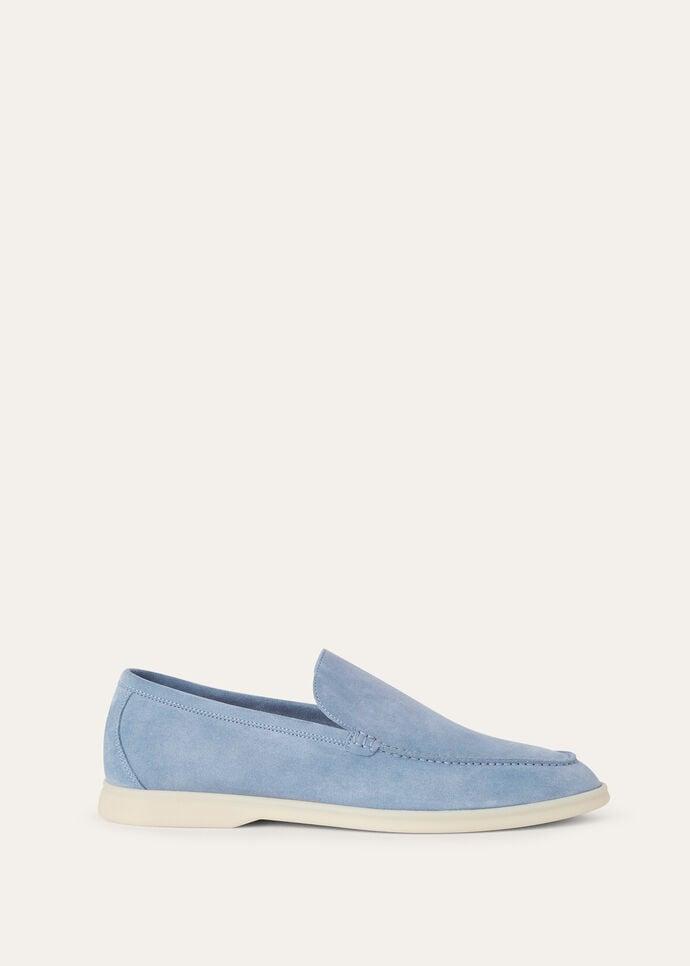 Loro Piana Paillettes d'été bleu pour les hommes FAI3276