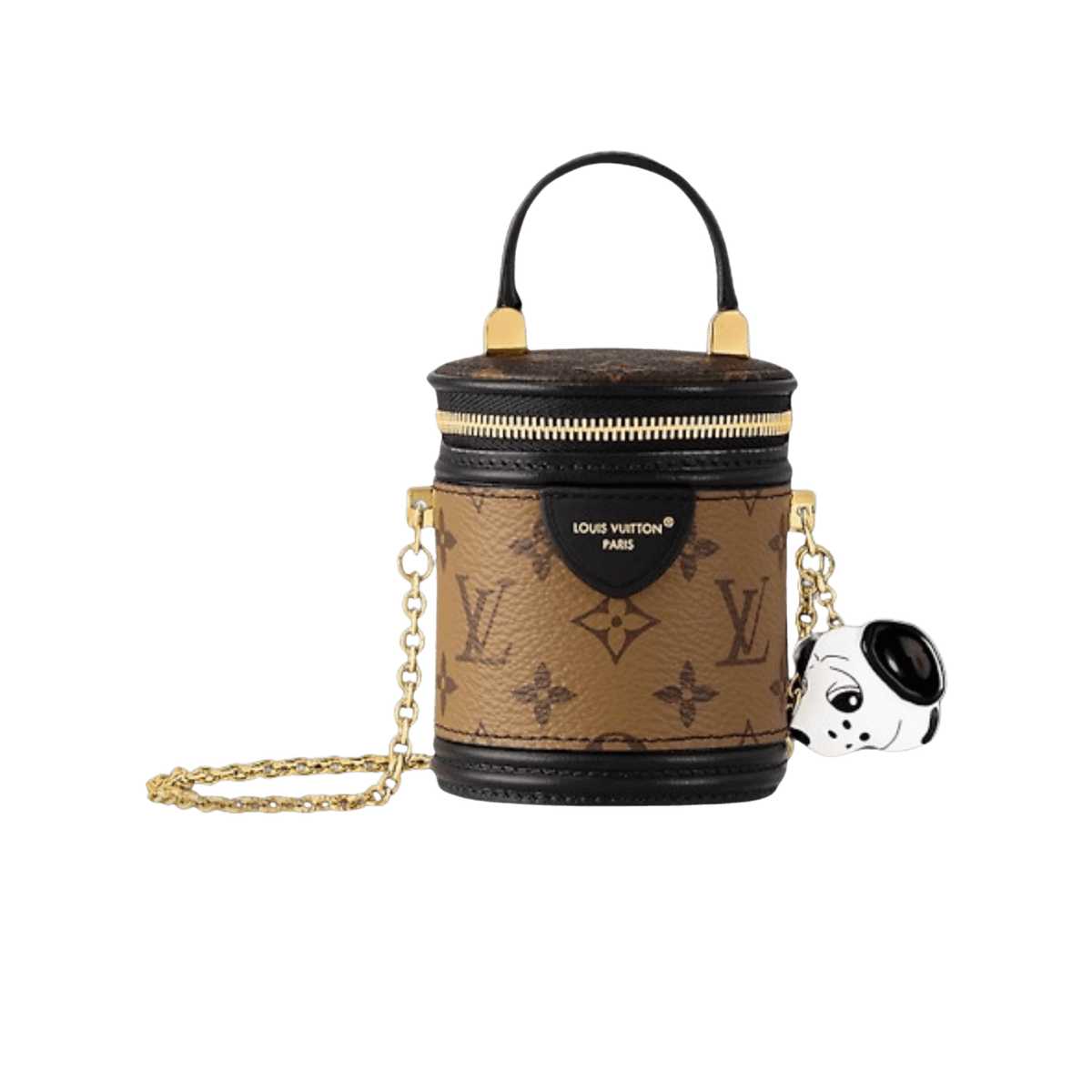 Louis Vuitton Animogram Micro Cannes Top Handle Bag 5.9in/ 15cm Brown Gold Hardware For Women M01082