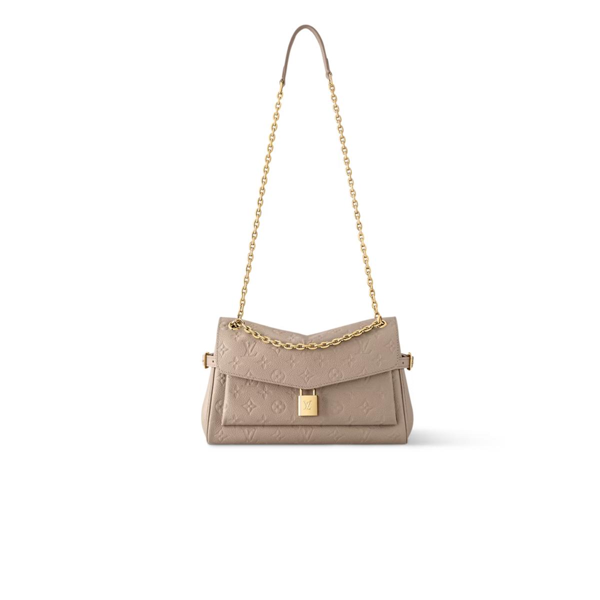 Louis Vuitton Anytime Flap Bag Tourterelle Gray For Women 11.6in/29.5cm M14973