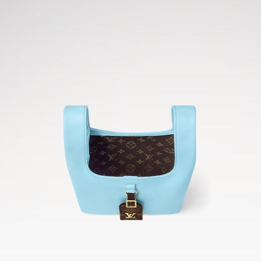 Louis Vuitton Atlantis BB Handbag Baby Blue For Women M11387 6.7in/17cm