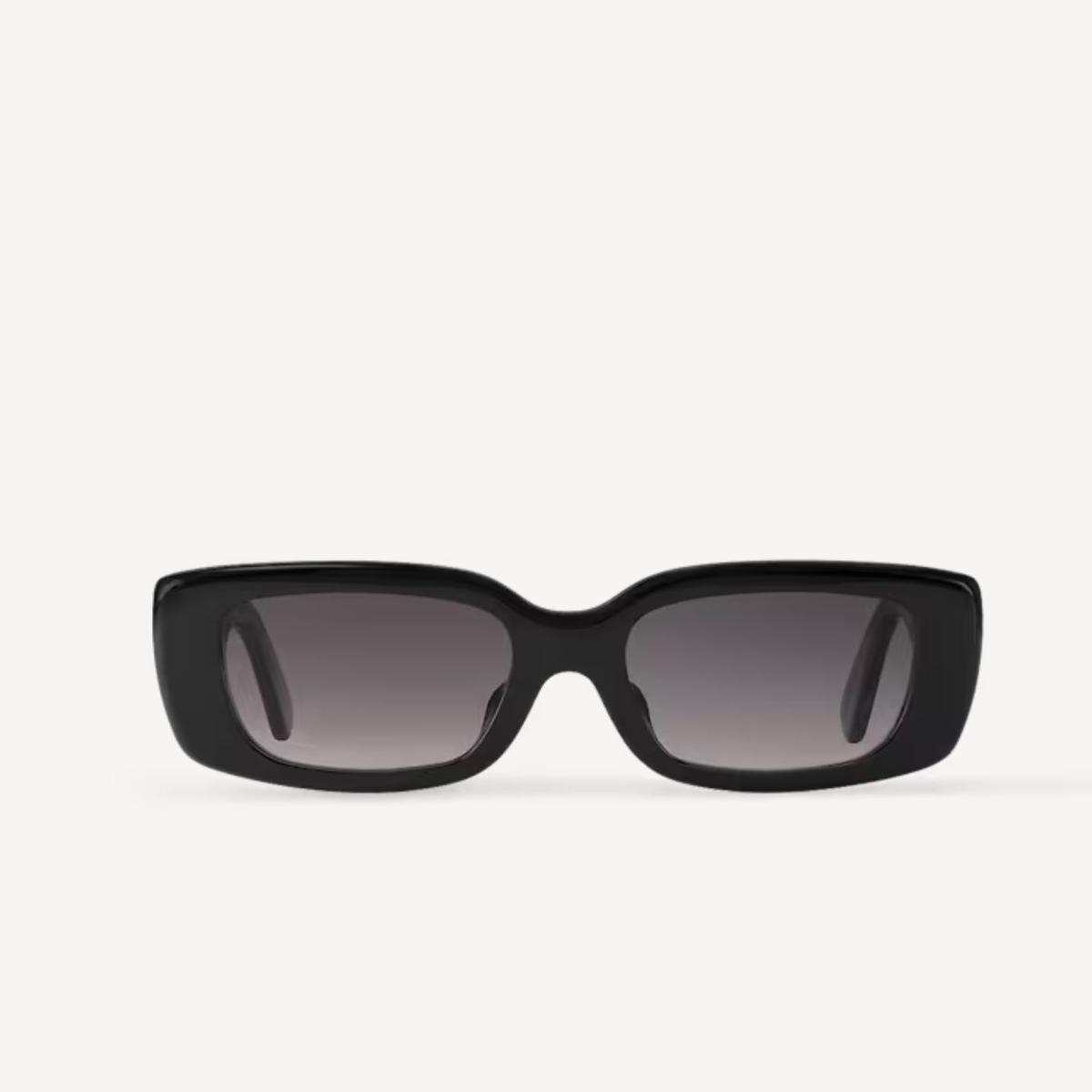 Louis Vuitton Circle Cat Eye Sunglasses Black For Women Z2109W