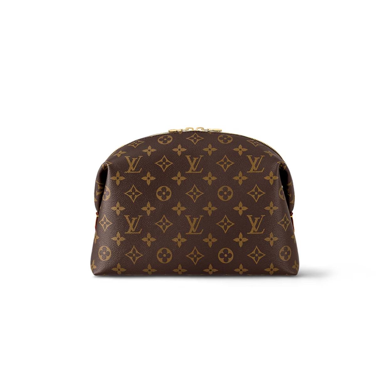 Louis Vuitton Cosmetic GM Pouch Bag Brown For Women 10,6in/27cm M46458