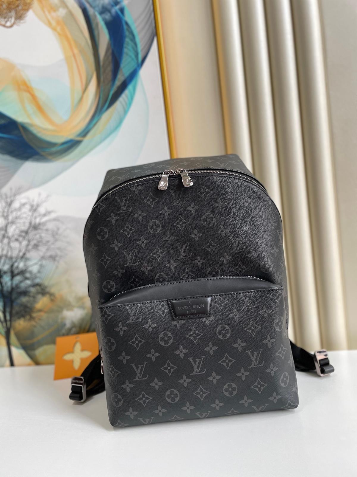 Louis Vuitton Discovery Backpack PM Monogram Eclipse Canvas For Men, Men's Bags 11.8in/30cm LV M43186