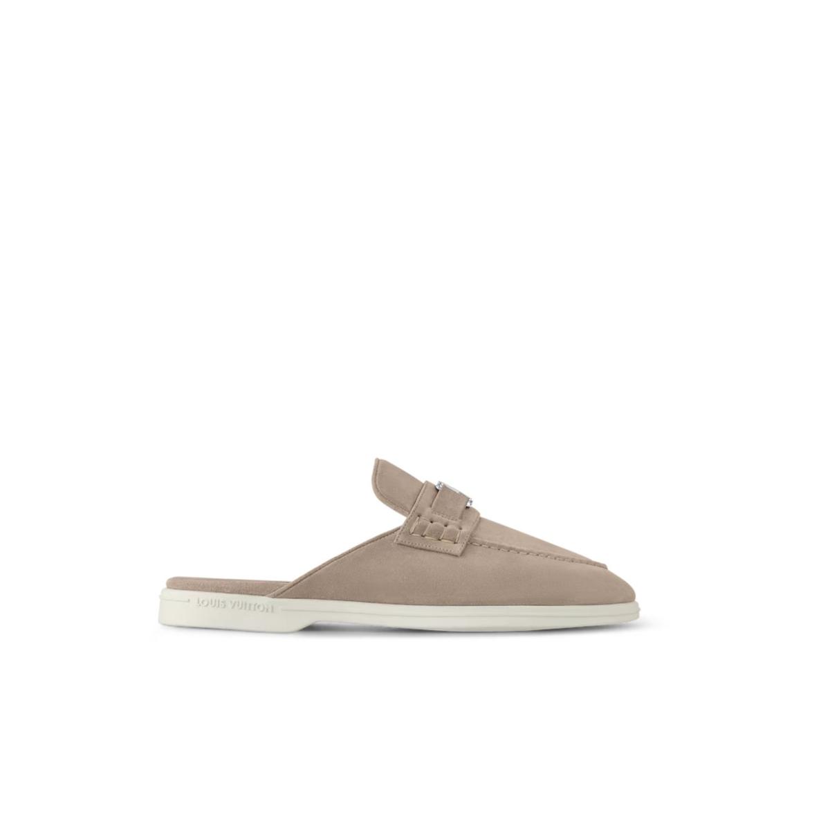 Louis Vuitton Estate Ouvert Retour Loafer Beige pour les hommes