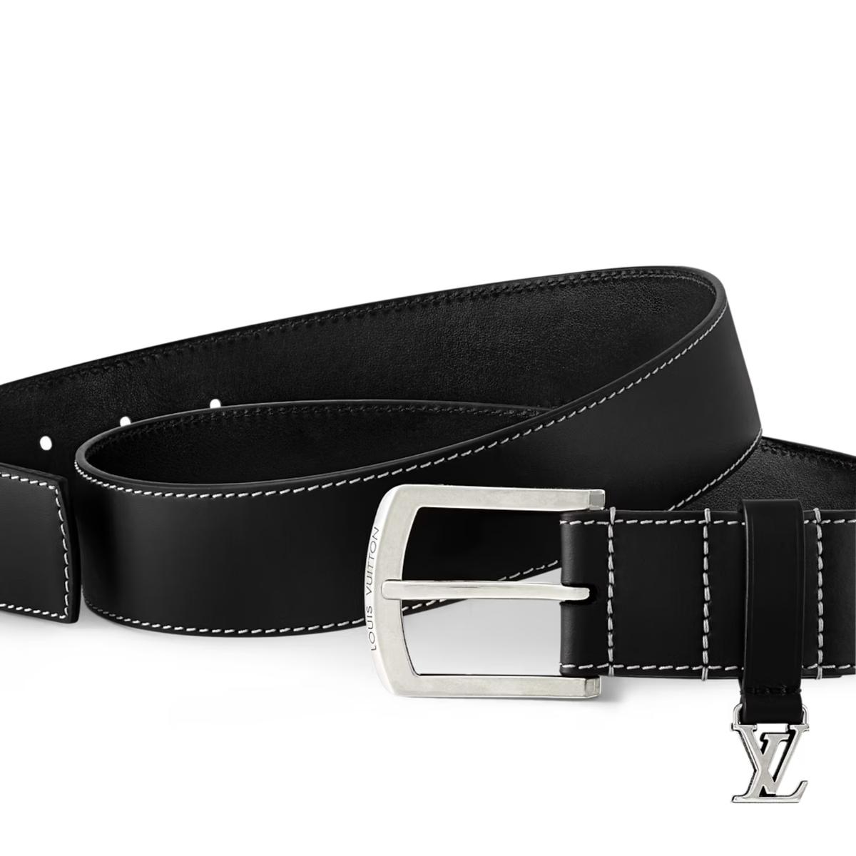 Louis Vuitton Everyday Pin 35mm Belt Black For Men M8566U