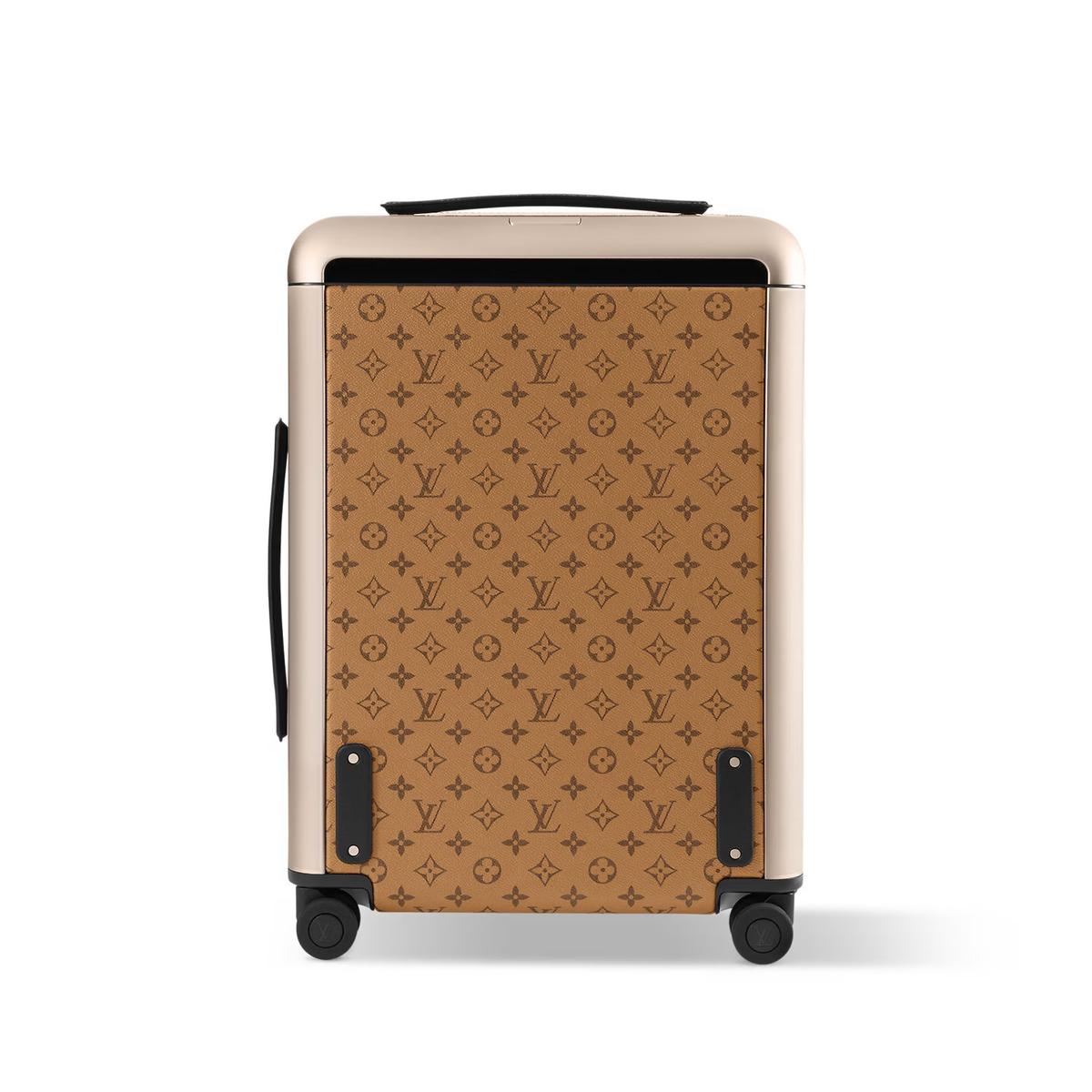 Louis Vuitton Horizon 55 Suitcase 21.7in/ 55cm Brown Champagne Hardware M11346