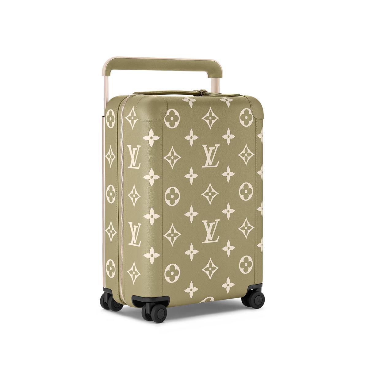 Louis Vuitton Horizon 55 Suitcase 21.7in/ 55cm Green Champagne Hardware M10255