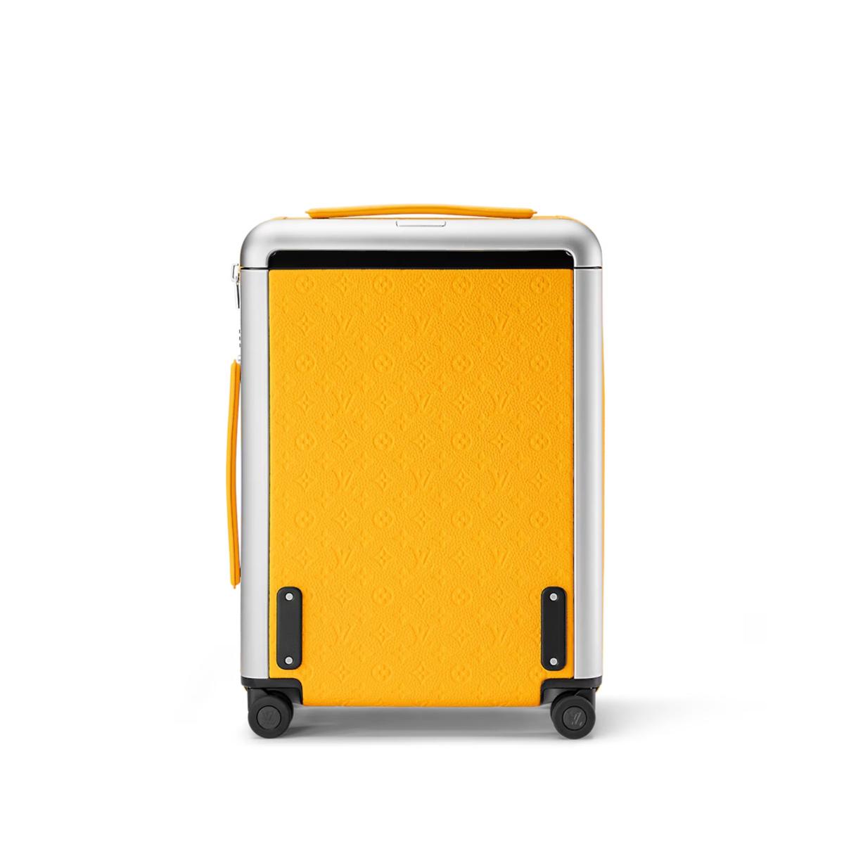 Louis Vuitton Horizon 55 Suitcase 21.7in/ 55cm Yellow Silver Hardware M23630