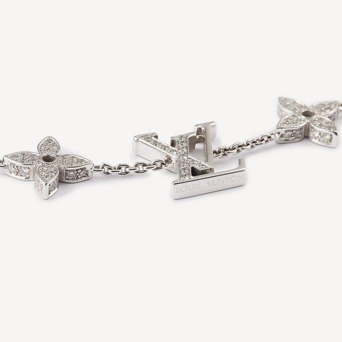 Louis Vuitton Idylle Blossom Bracelet Silver For Women